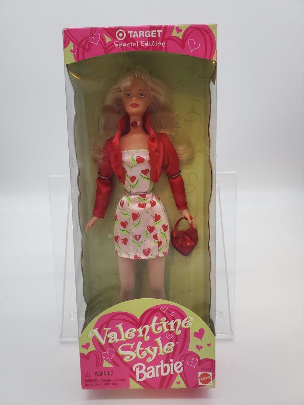 Barbie - Valentine Style Barbie - Target Special Edition #20465 1998